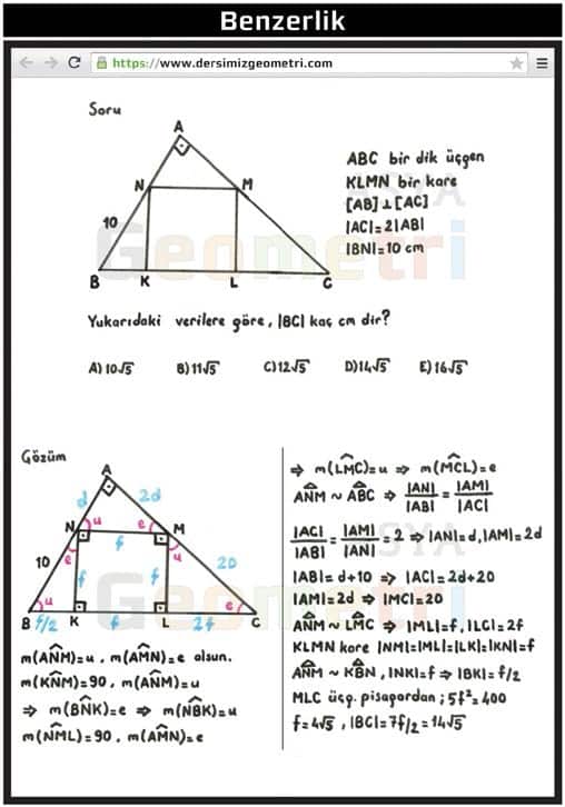 tyt-ayt geometri ders notları
